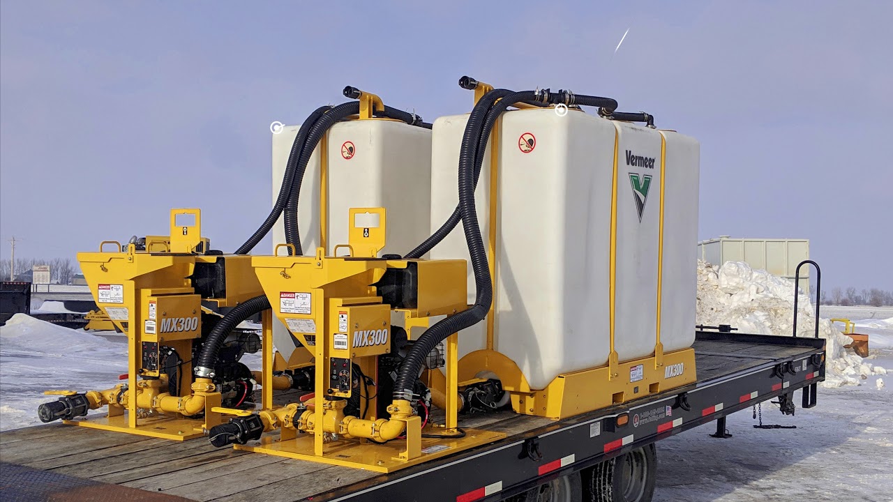 MX300 Mixing System | Vermeer Underground Equipment