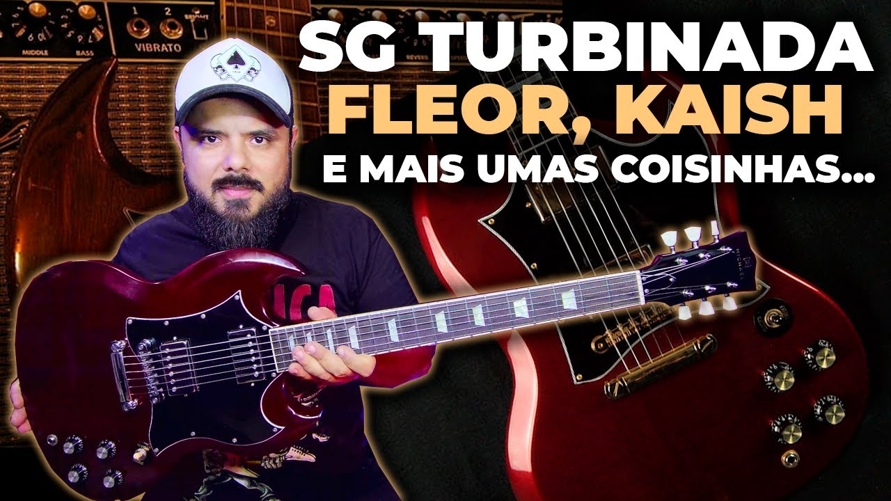 GUITARRA COM TIMBRE PODEROSO E SURPREENDENTE COM UPGRADES CERTOS: SG MICHAEL GM850N