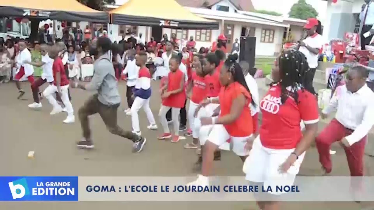 Goma: L’école le Jourdain célèbre la Noël