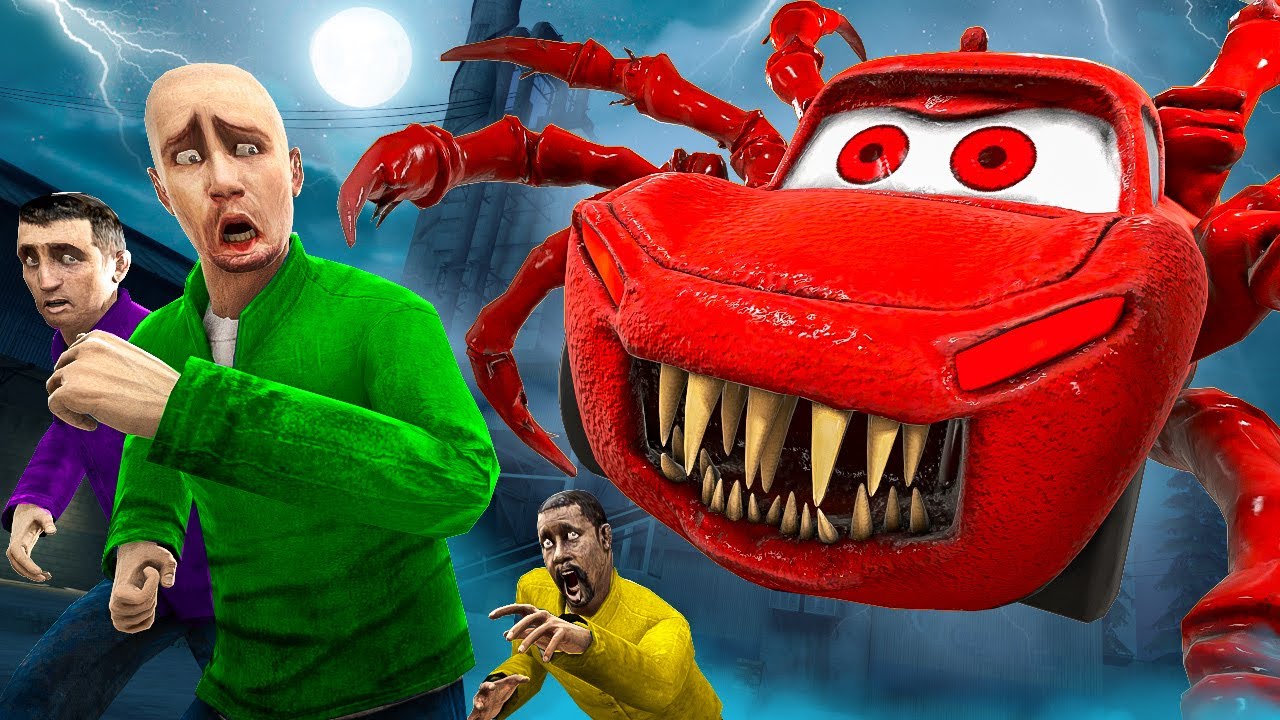 СТРАШНЫЙ МОЛНИЯ МАКВИН ОХОТИТСЯ НА НАС! УГАР И БЕЗУМИЕ В Garry`s Mod