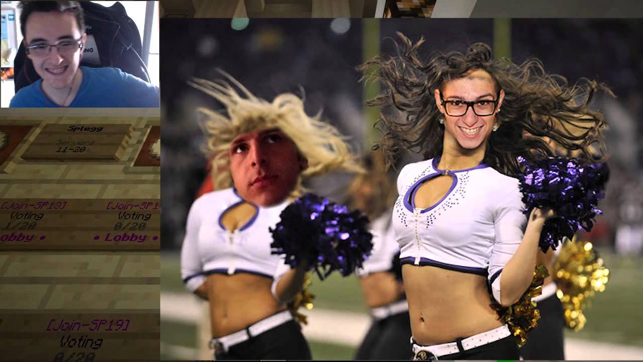 MI SONO TROVATO LE CHEERLEADERS - Minecraft Minigames con St3pny e Vegas