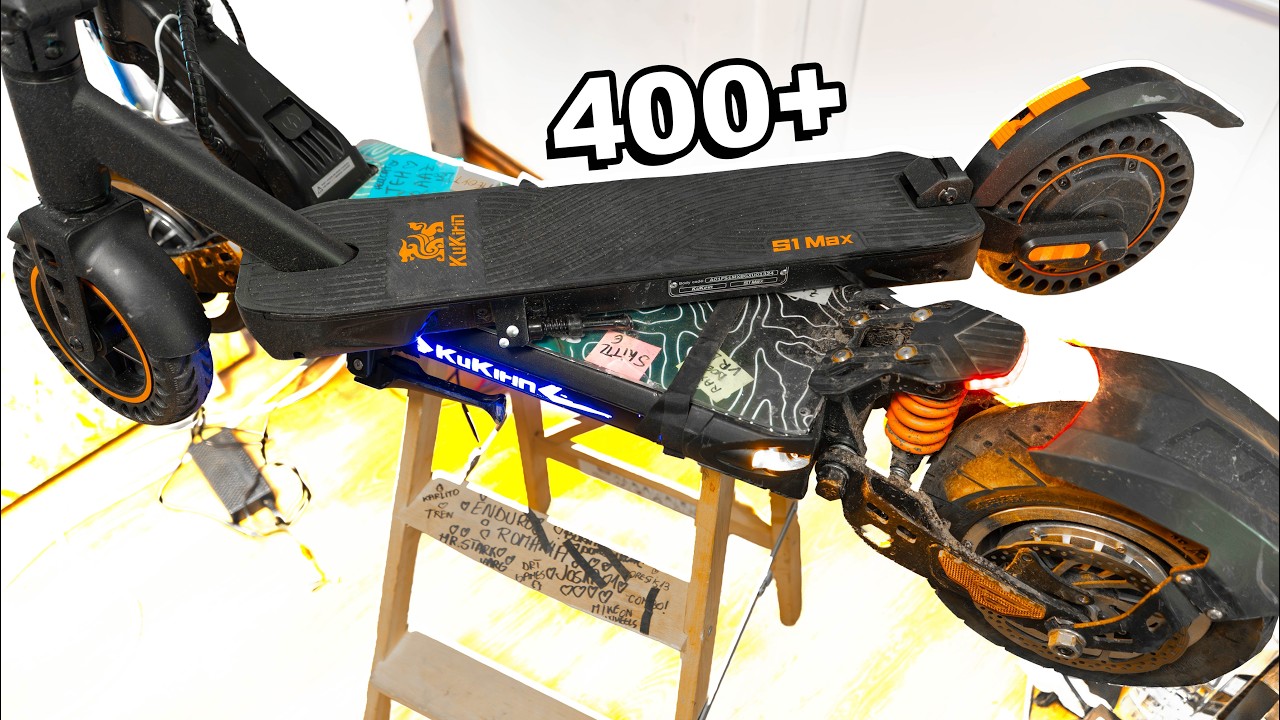Pushing 400 Km/h...
