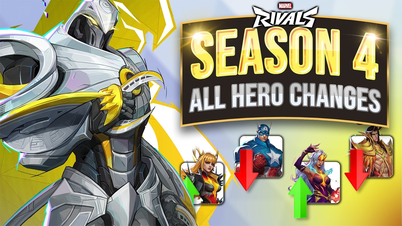 EVERY Hero Change in Season 4 | Side-by-Side Gameplay Comparison | Balance Patch | Marvel Rivals