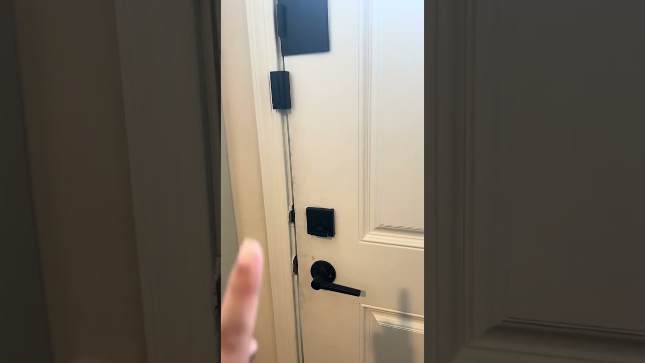 Family safety door lock! Reinforced, inside ONLY and child safe. Link in description.