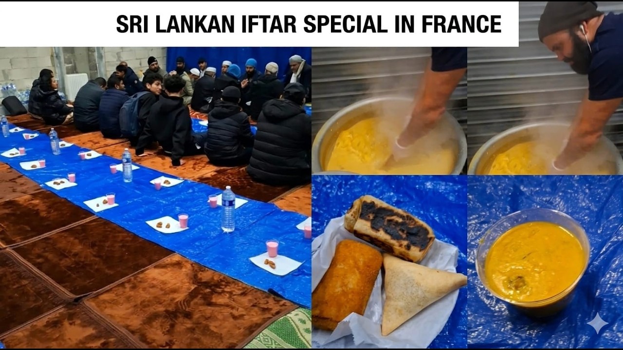 Sri Lankan Iftar in France 2026 🇫🇷🇱🇰 | Ramadan Iftar with Family & Friends