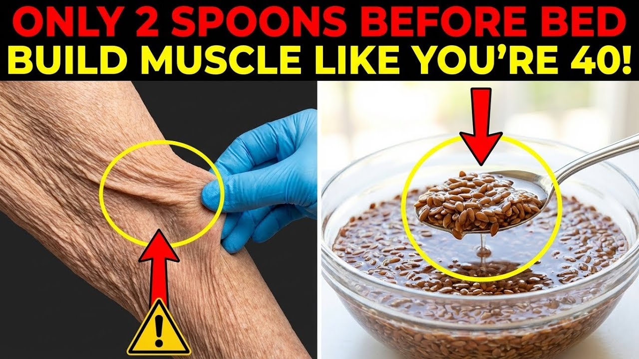 Scientists Are Shocked: These 5 Seeds Rebuild Muscle After Age 70