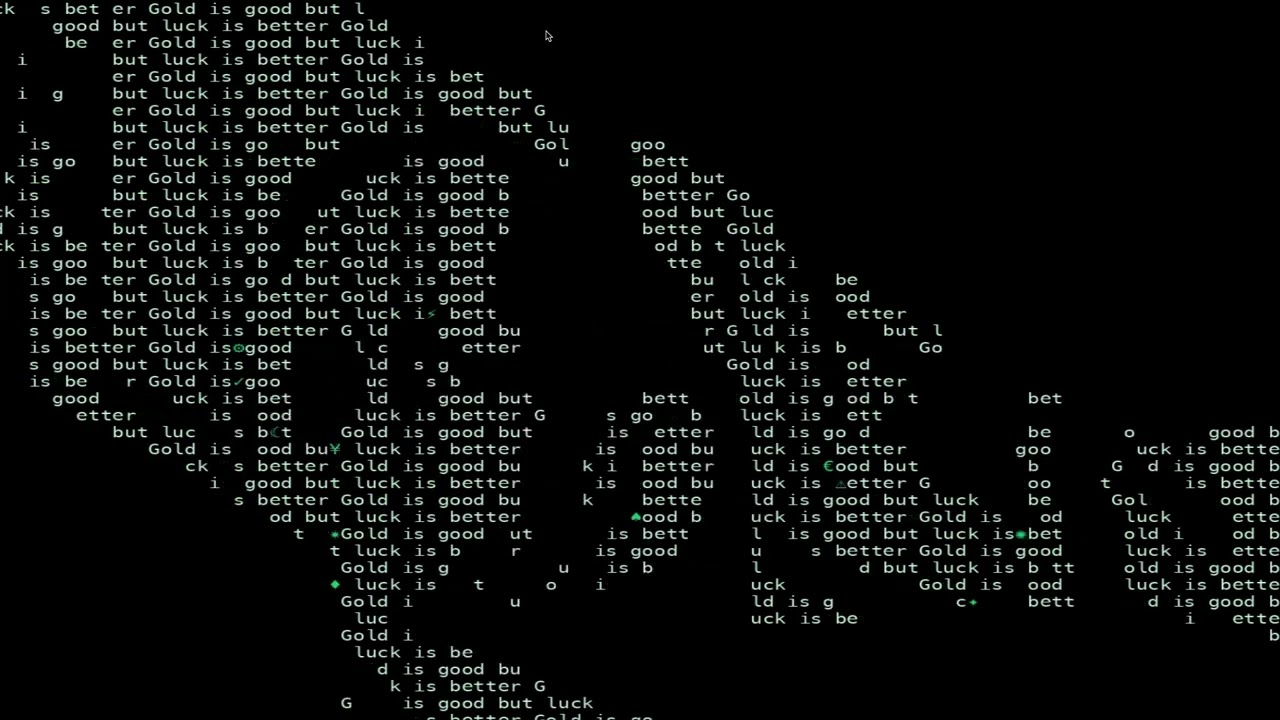 ASCII FORTUNE DEMO