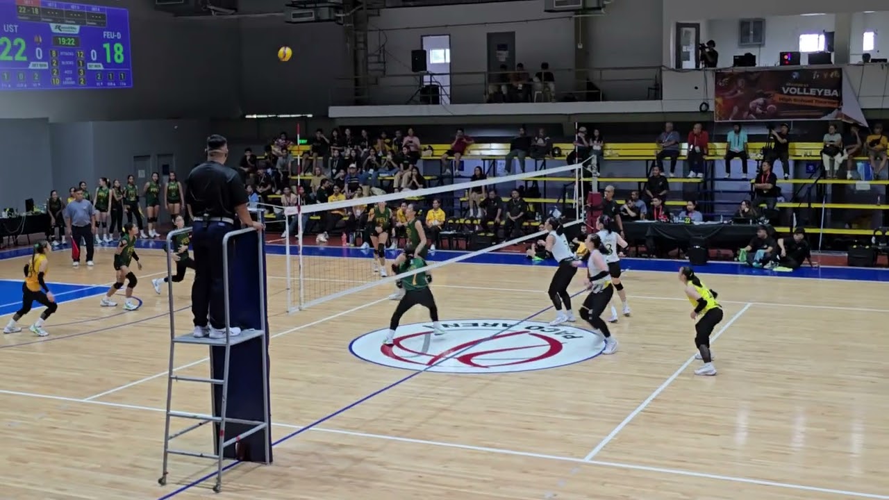 FEU-D vs. UST, High School Girls Volleyball, UAAP Season 87, 1st Round, Oct 12, 2024