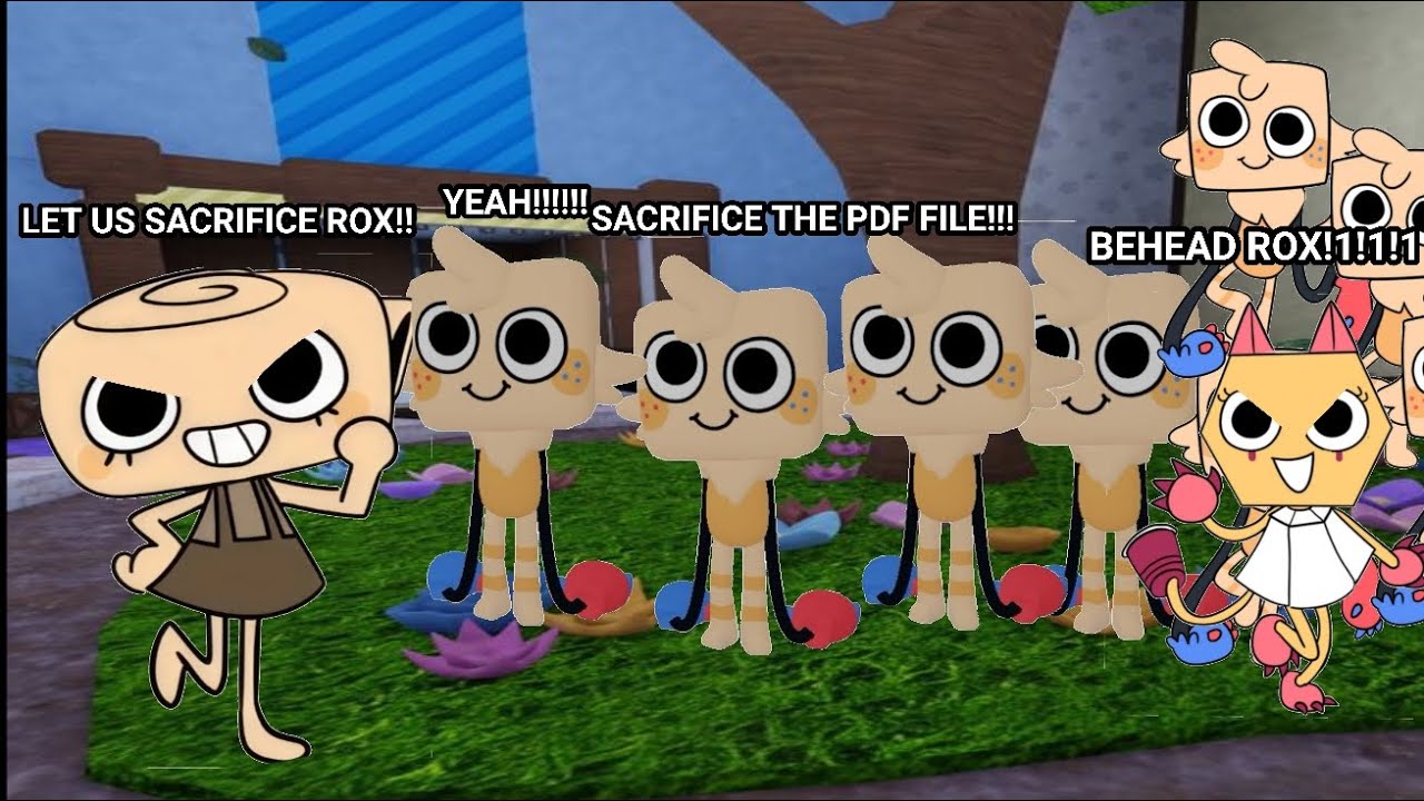 MOMENTS BEFORE THE DANDYS WORLD UPDATE!!! (WE SACRIFICED...ROX???)