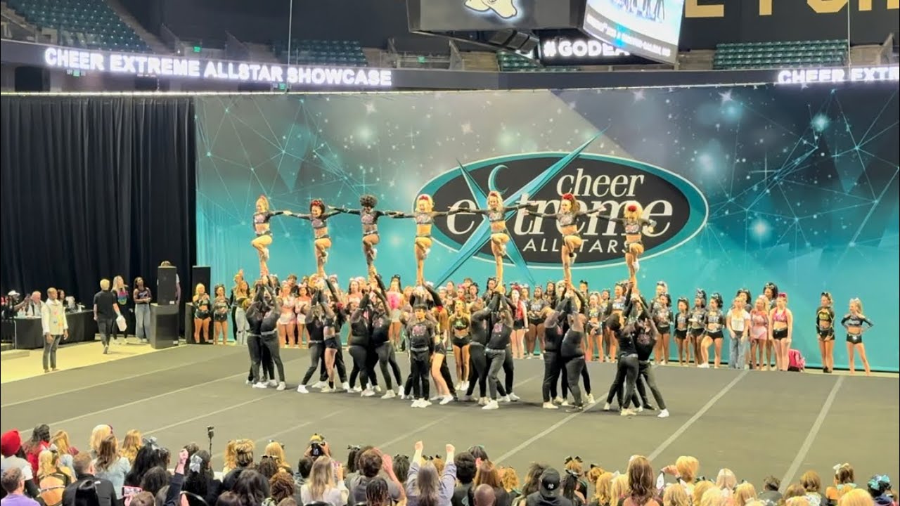 Cheer Extreme Code Black Showcase 2025 