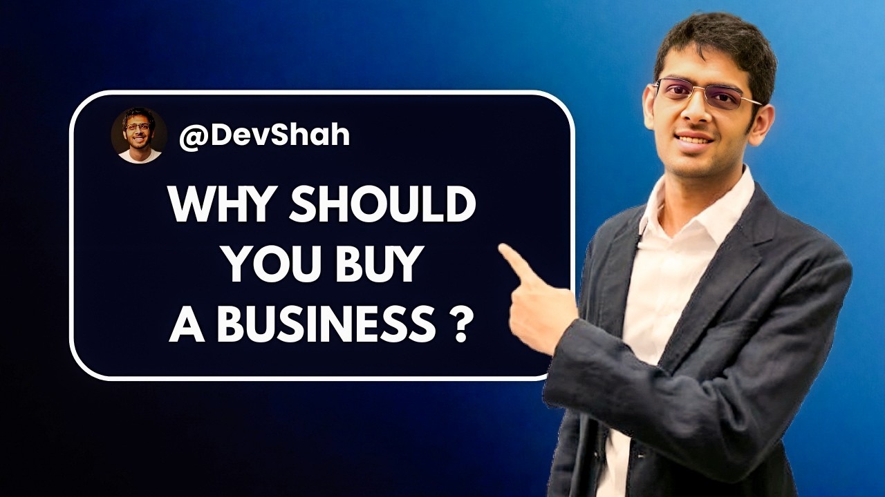 Why Should You BUY a Business