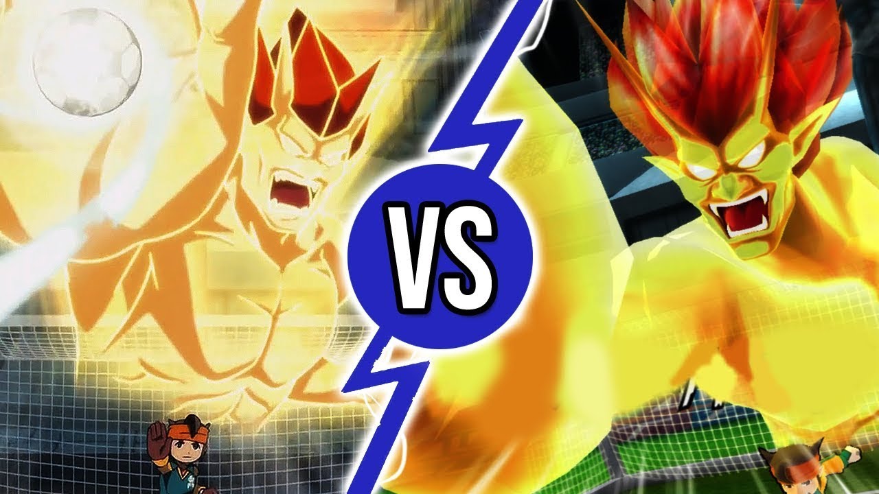 Comparison! Anime vs Game | Season 1 - All Hissatsus Techniques x GO Strikers 2013