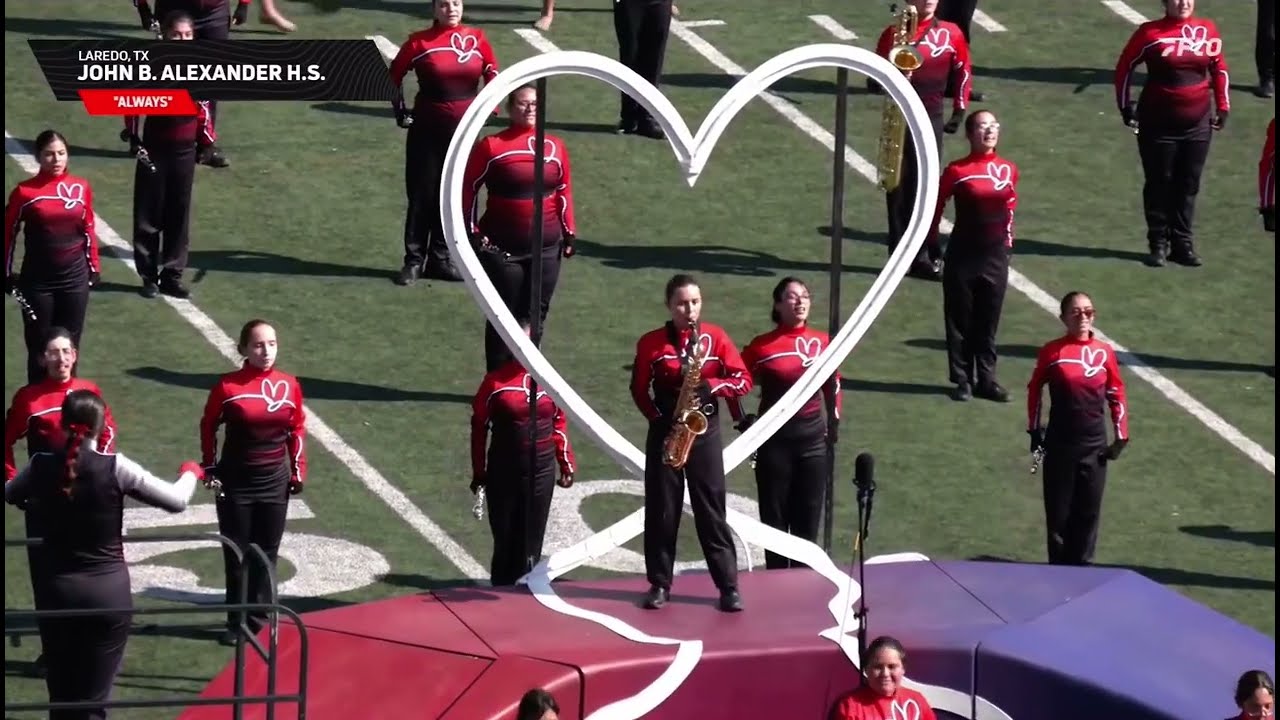 John B. Alexander High School “Always” Texas Marching Classic (TMC) Prelims Performance (Multi CAM)