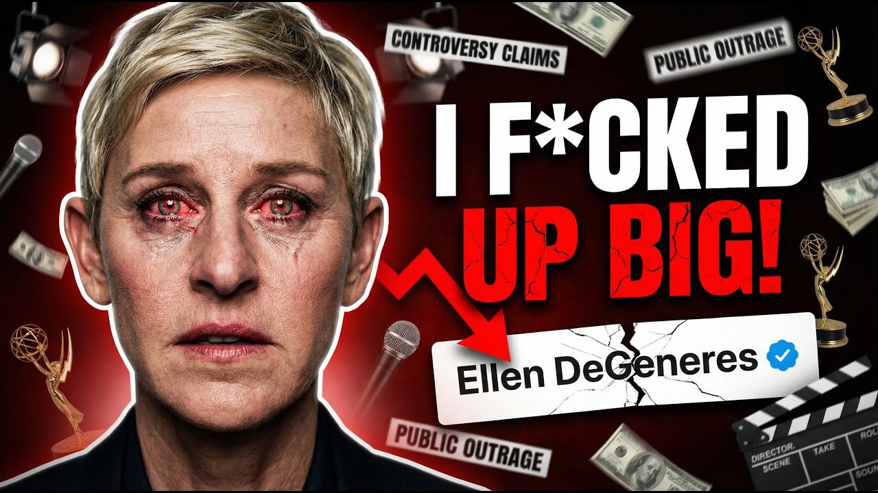 How ONE Question Spiralled Ellen DeGeneres Into Irrelevance