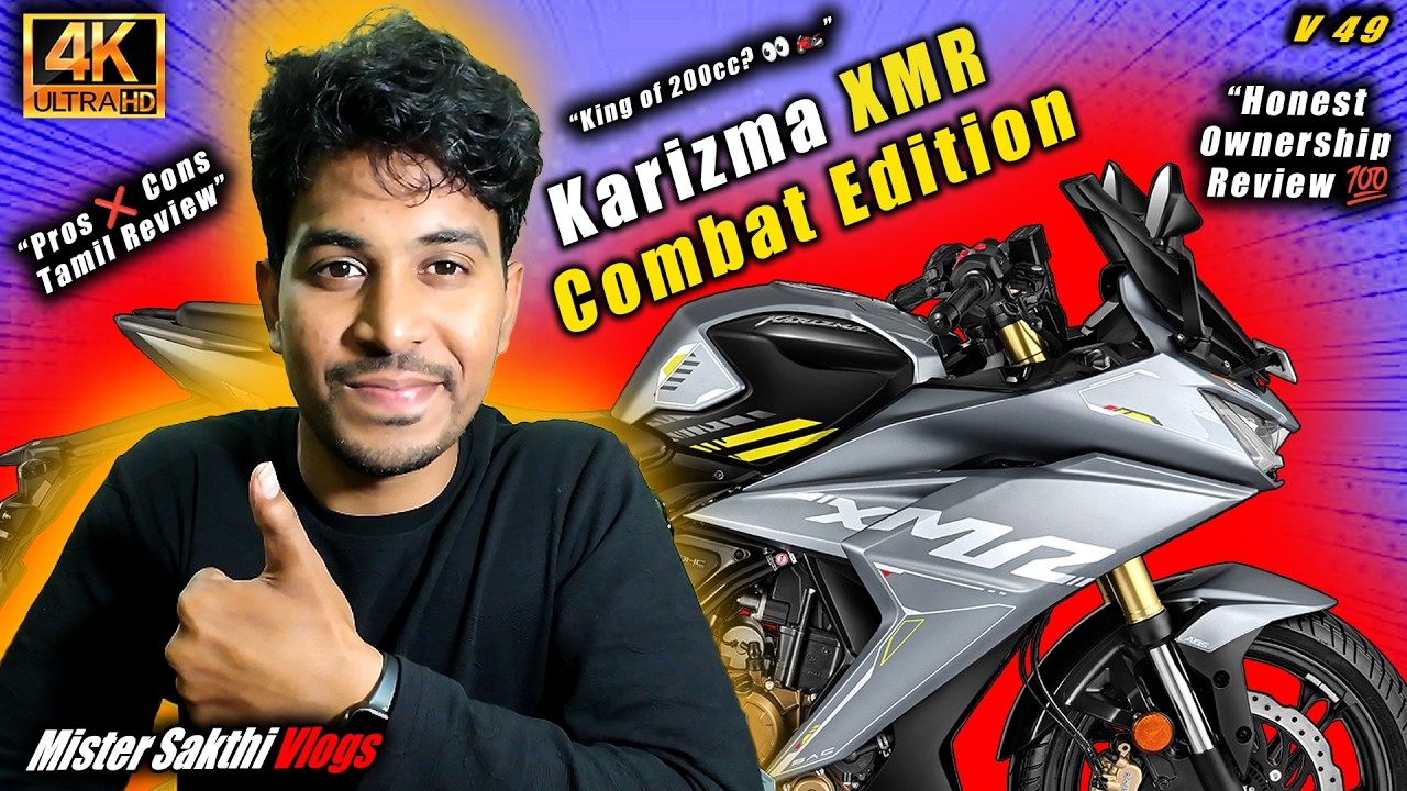 4K Hero Karizma XMR Combat Edition Ownership Review Tamil | Pros & Cons | Mileage | Real Experience