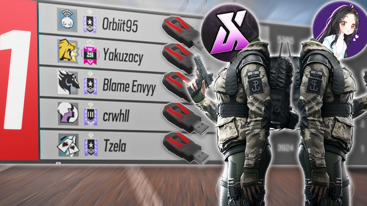 Poppy & Anifex Vs Xim Champions - RAINBOW SIX SIEGE