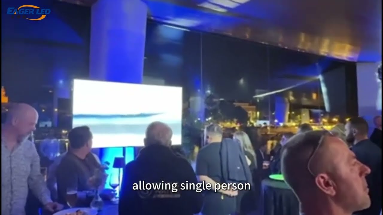 EA500C6 P2.6 Indoor Rental LED Display in Spain | EagerLED LED Screen Customer Feedback Case