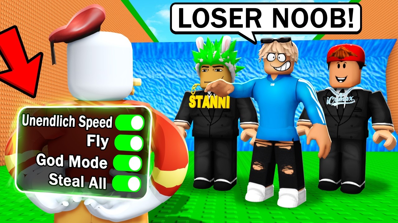Ich Trolle den Clan meines Freundes Mit ECHTEN ADMIN in Escape Tsunami for Brainrots..