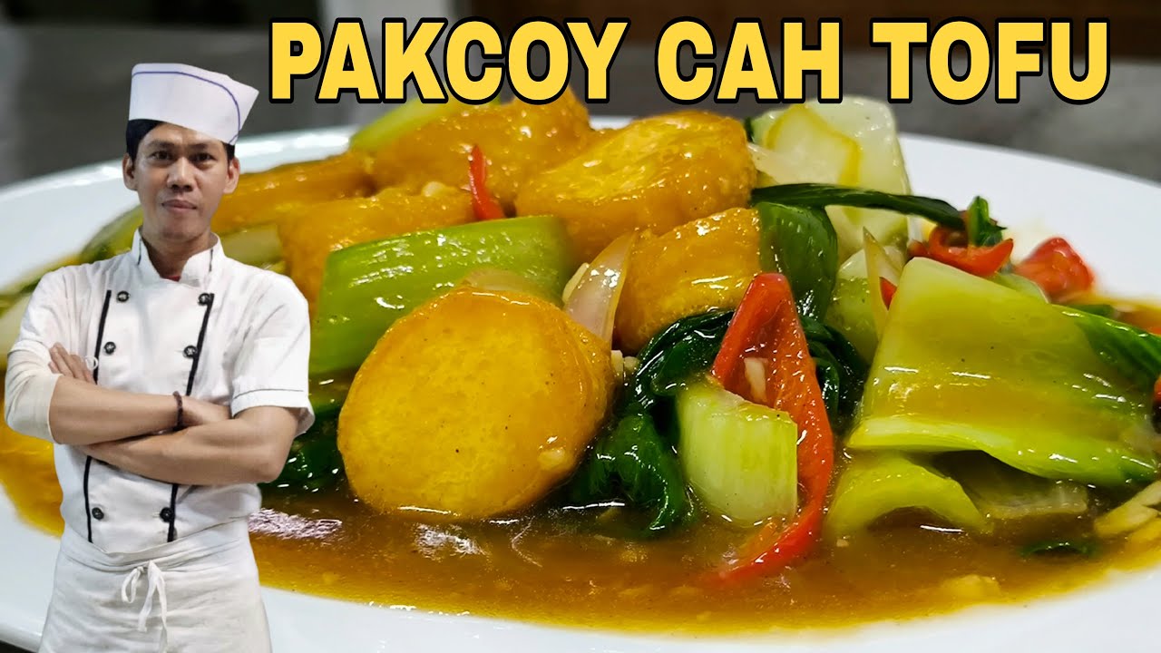 Pakcoy cah tofu | Chinese food style || ala nanang kitchen