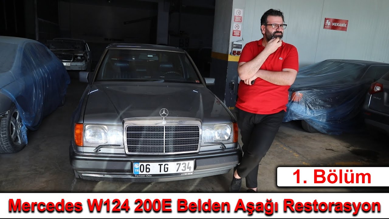 Ne Kadar Çürük? W124 Dışı Sizi İçi Bizi Yaktı! 1.Bölüm Çürük Onarımı
