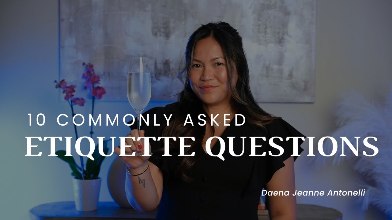 10 Commonly Asked Etiquette Questions
