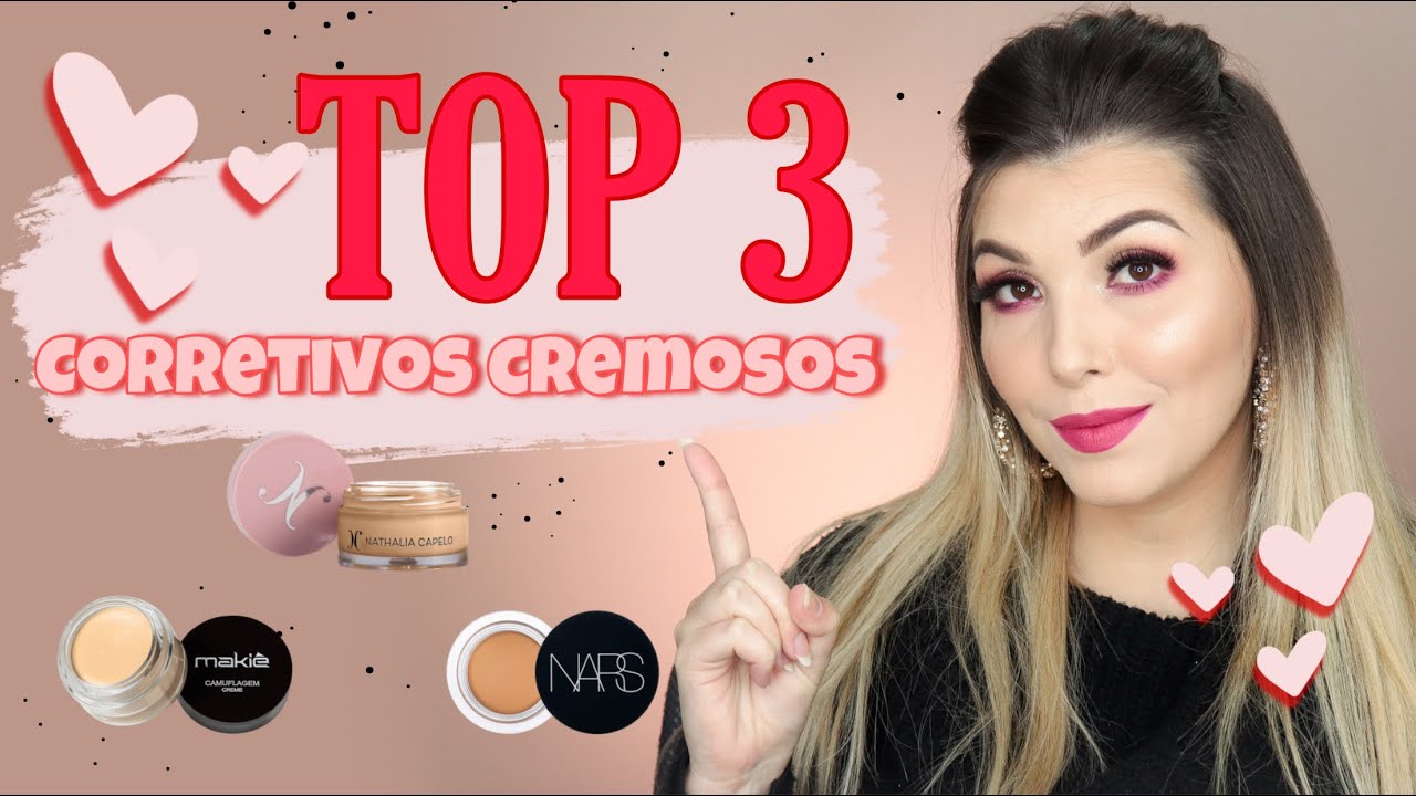 TOP 3 Corretivos Cremosos FAVORITOS DO MOMENTO