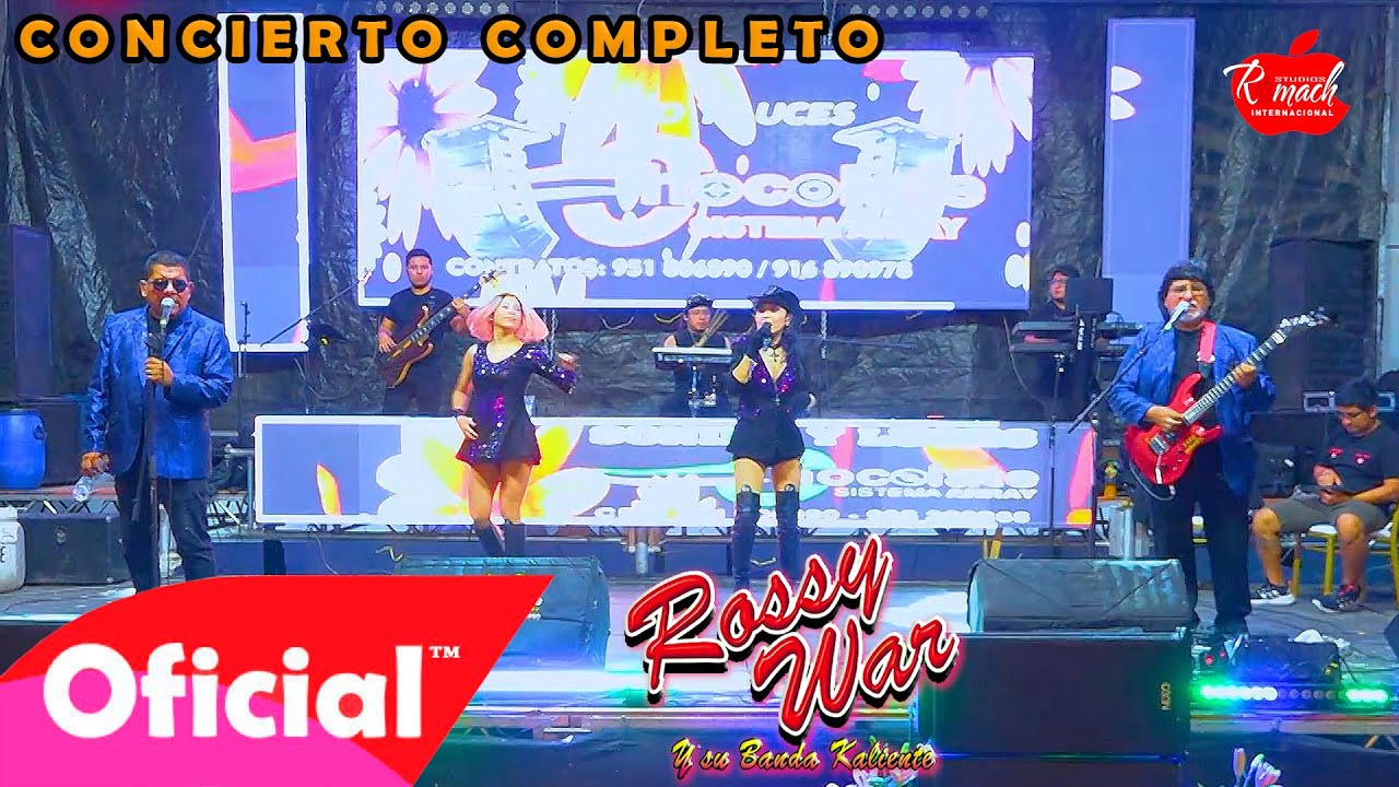ROSSY WAR Concierto Completo Boda - Moises y Maritza - Romach Internacional