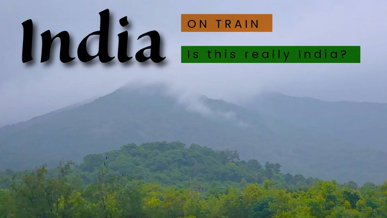 This Train Ride in Monsoon didn’t feel Real 🌧️ | Goa to Gokarna 🌧️🚆