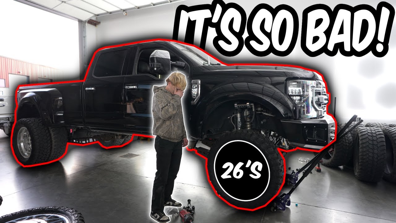S400 Dually получает новые 26-дюймовые диски стоимостью 20 000 долларов!!!