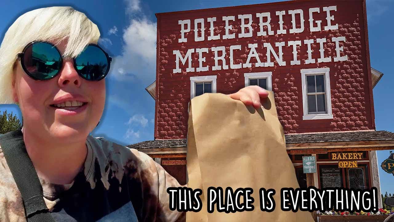 This Montana Mercantile Has The BEST Treats | Visiting The Historic Polebridge Mercantile