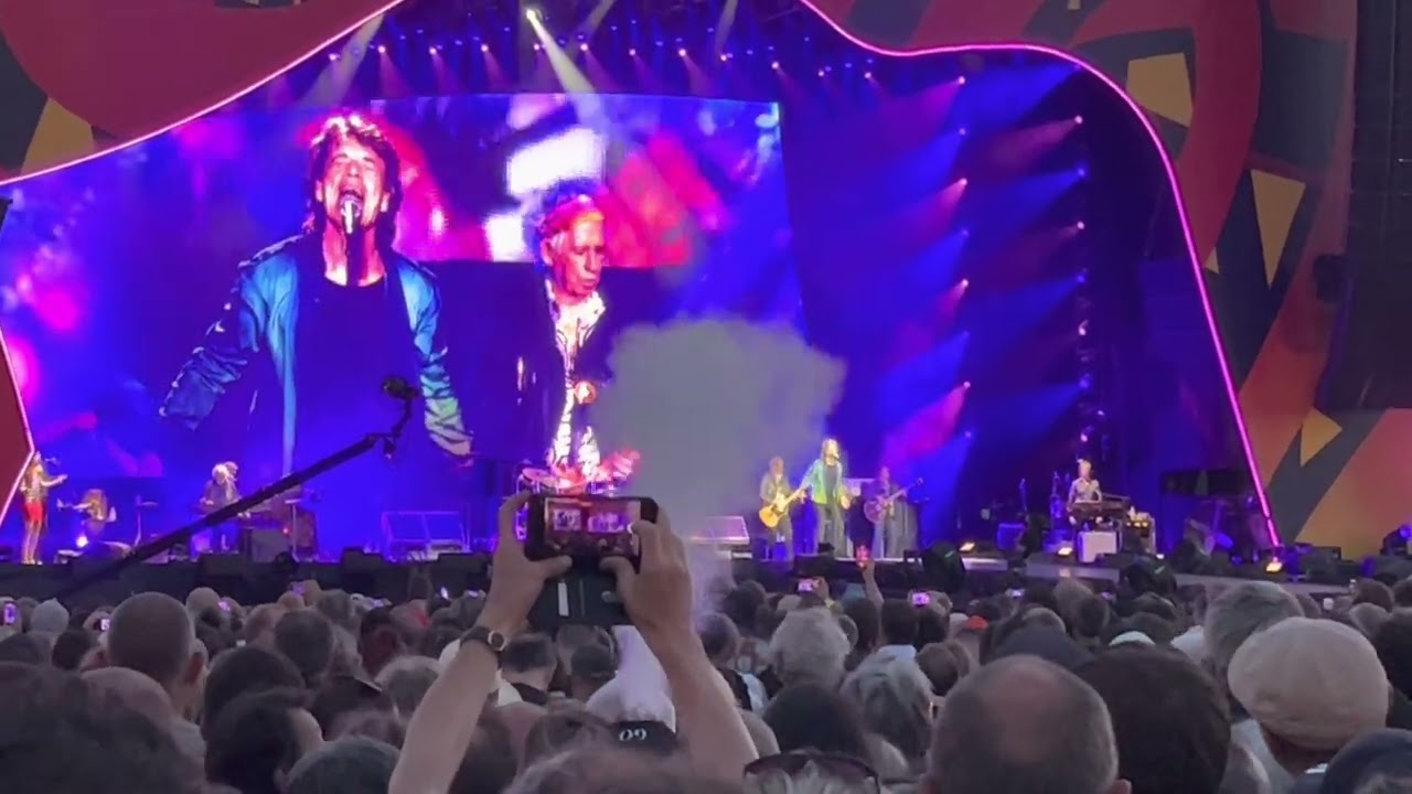 Rolling Stones - Wild Horses - Hippodrome de Longchamp, Paris, France - 23/07/2022