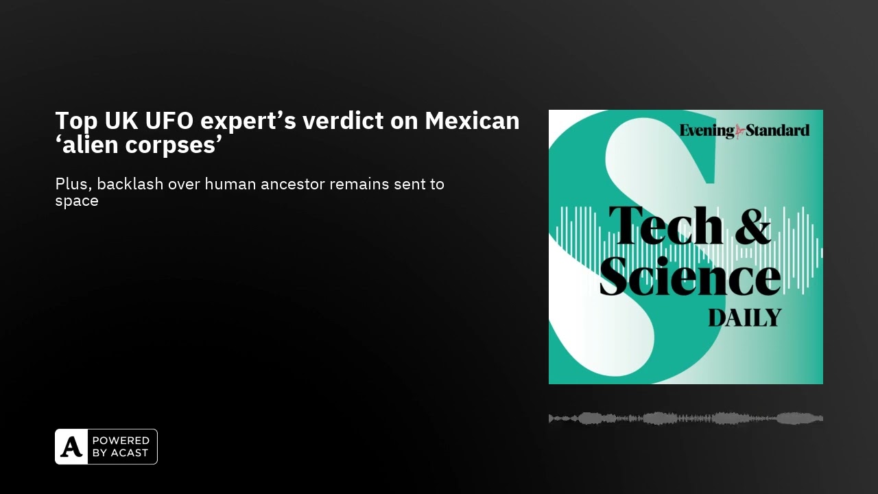 Top UK UFO expert&rsquo;s verdict on Mexican &lsquo;alien corpses&rsquo;