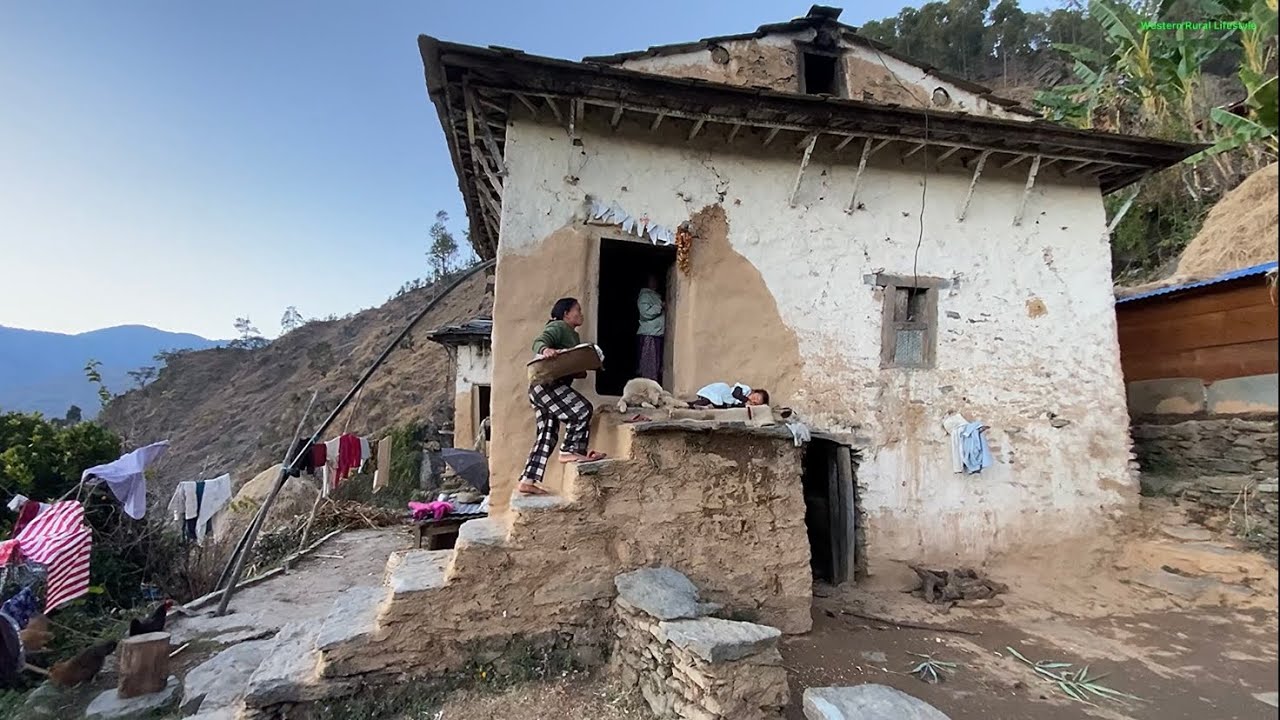 Simple Life in the Himalayas | Nepal Village Lifestyle