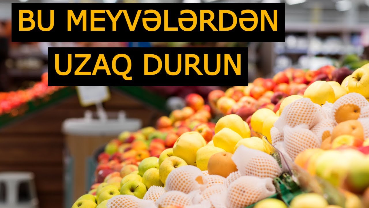 Marketlərdəki bu meyvələr TƏHL&Uuml;KƏ SA&Ccedil;IR - 90 % Adam Bilmir | Quru Meyvelerin Faydaları