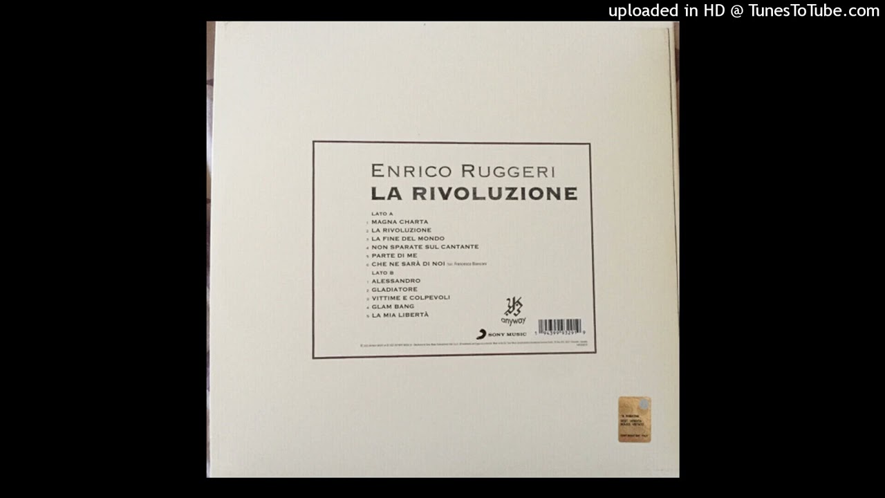 Enrico Ruggeri – Glam Bang