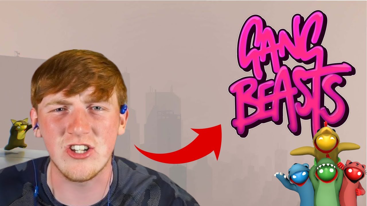 AngryGinge PLAYS GangBeasts w/BovBoys