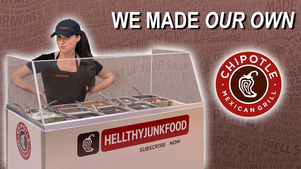 We made EVERYTHING From Chipotle 🌶️
