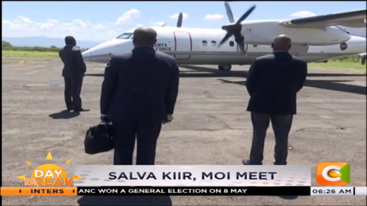 President Salva Kiir meets Moi
