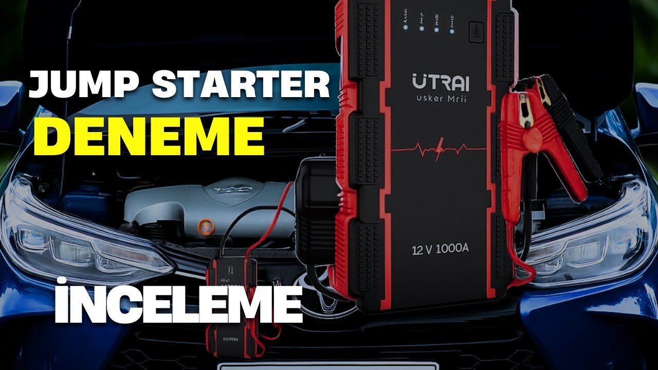 ÜTRAI Jump Starter Denemesi! Akü Kaç Voltta Çalışmaz?