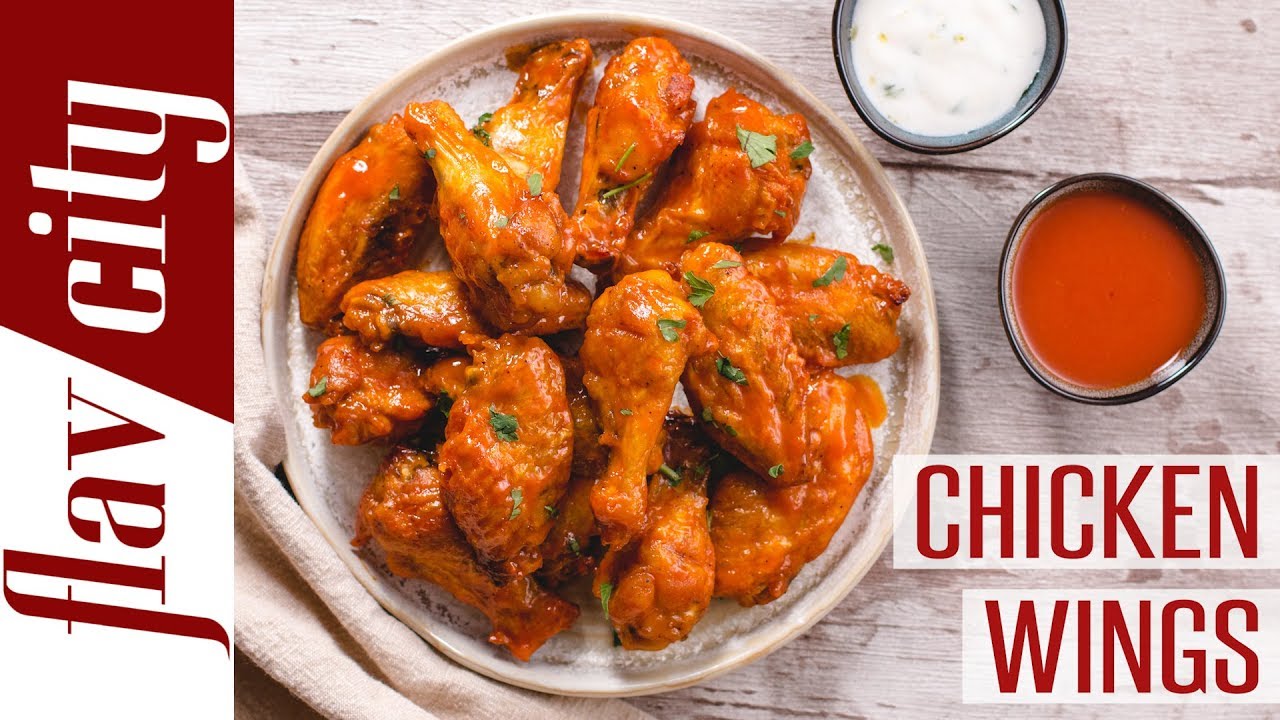 How To Make Crispy Baked Chicken Wings - Bobby's Kitchen Basics