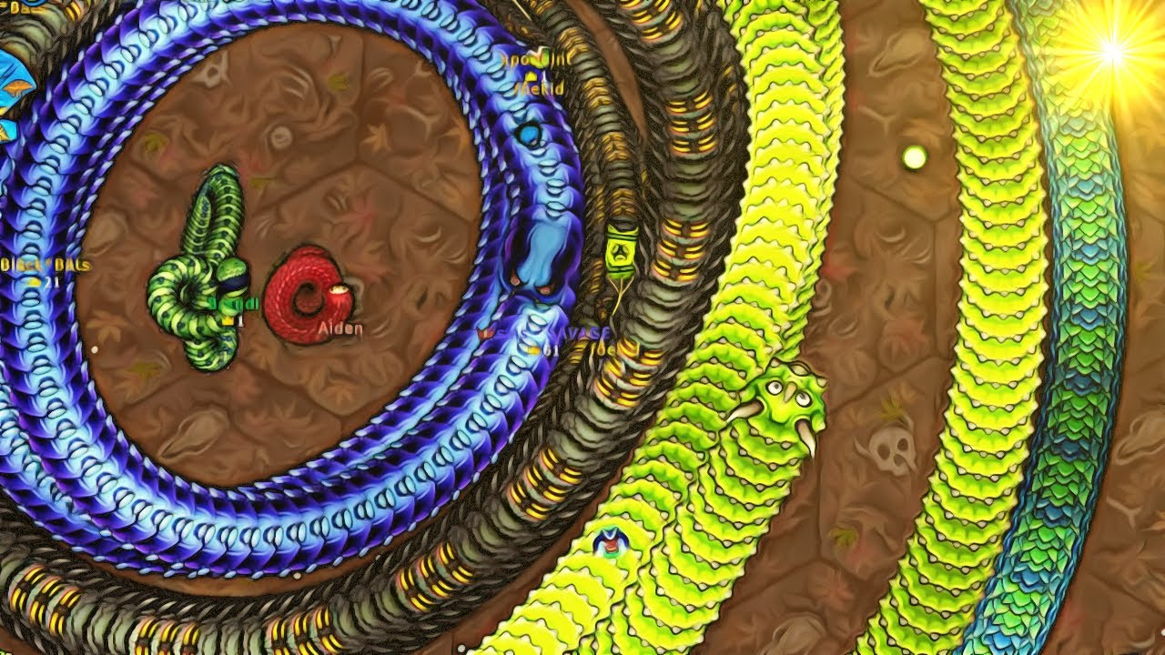 Three Teams Circling One Rebel! Littlebigsnake Gameplay