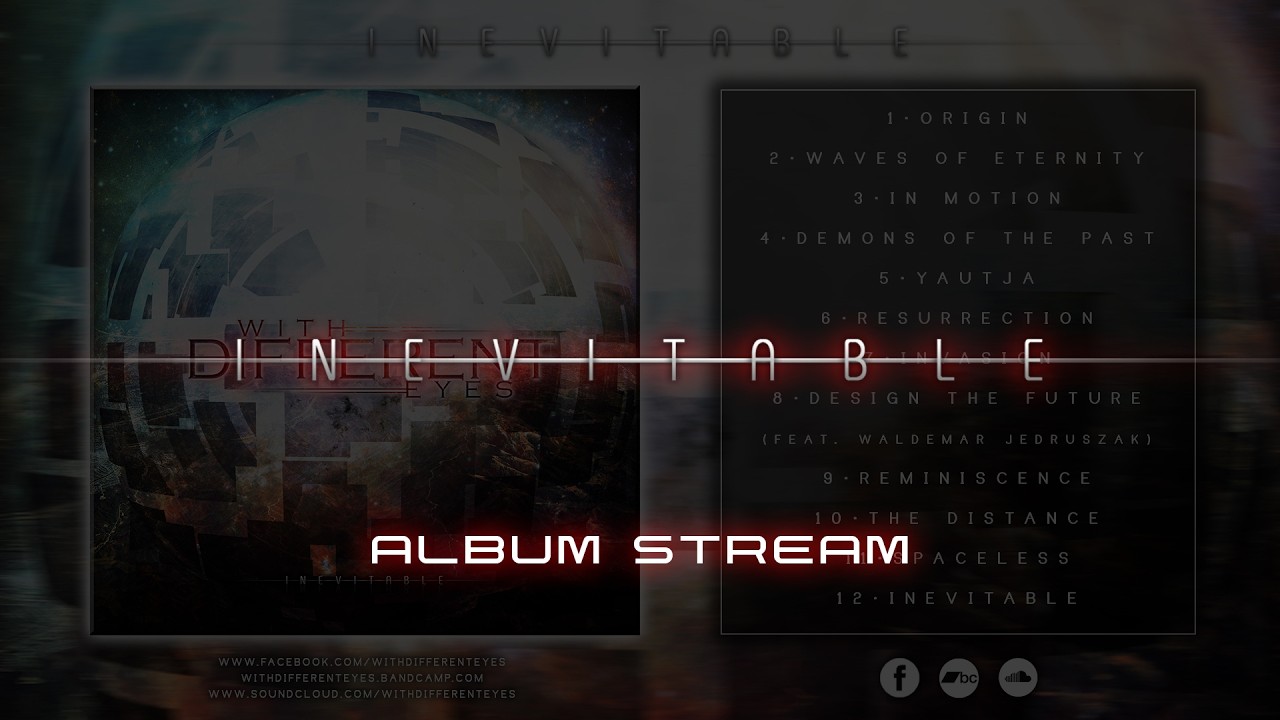 With Different Eyes - Inevitable | Full Album Stream | Instrumental / Djent / Modern Metal