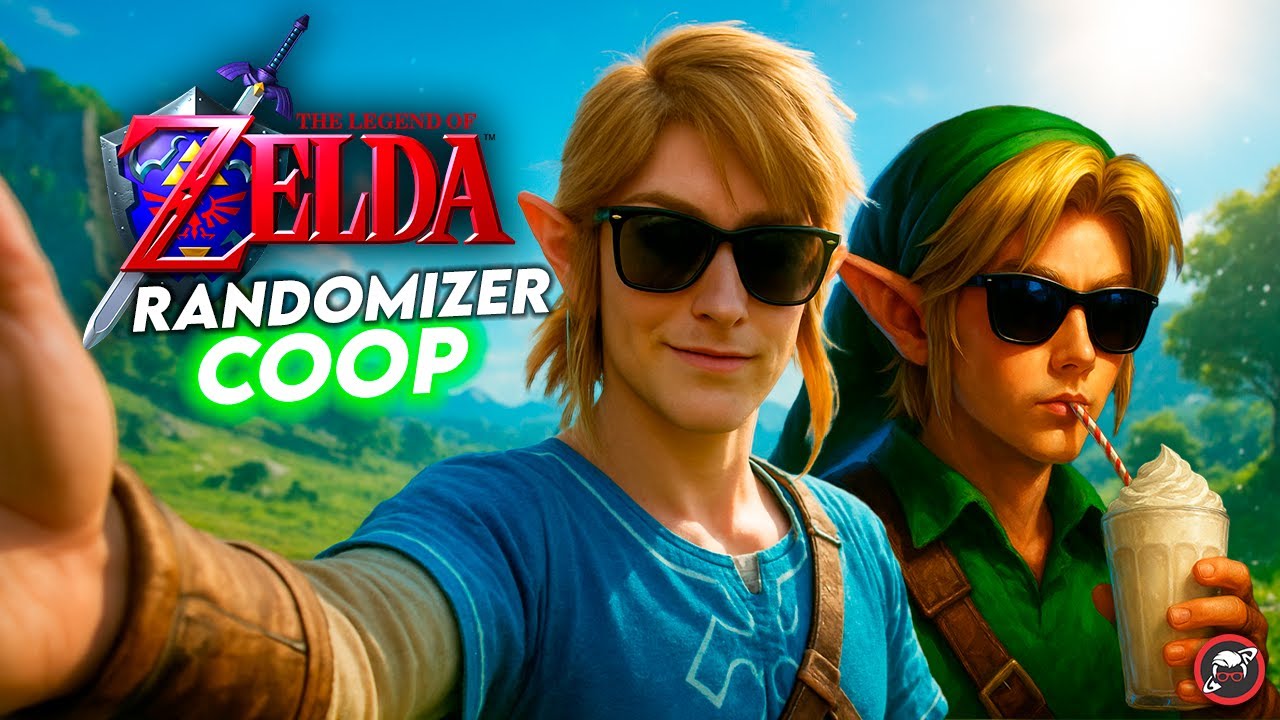 CAOS TOTAL! Zelda Ocarina of Time COOP RANDOMIZER: Será que a gente zera? Parte 2