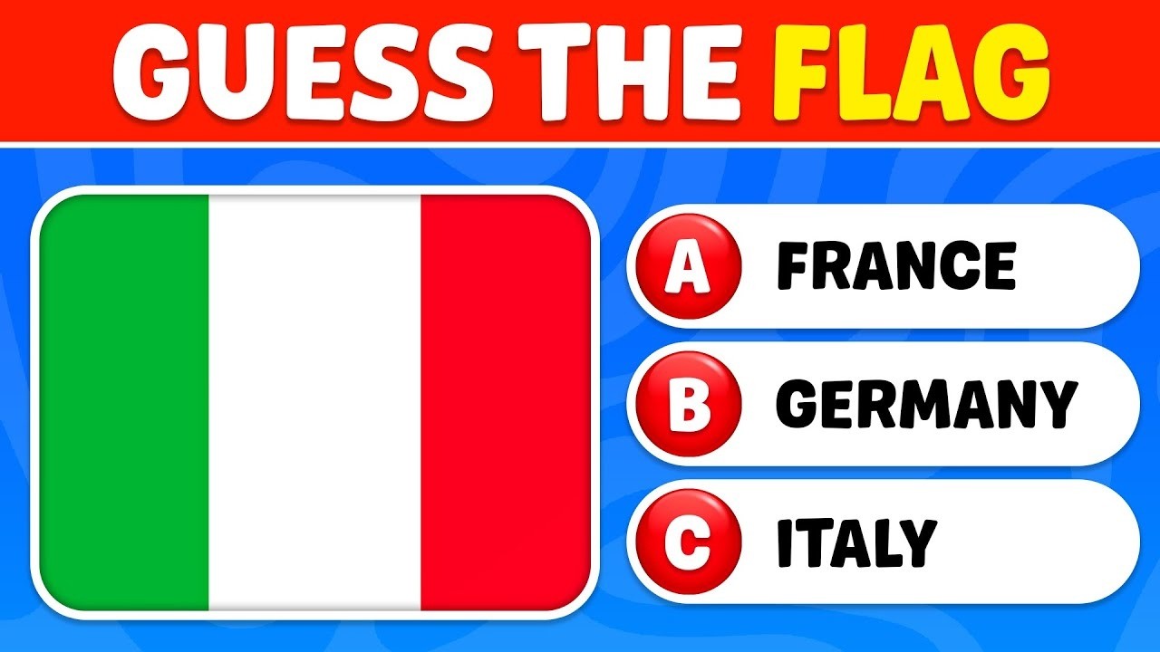Guess the  Flags of the World 🚩 | Guess the Country Flag Quiz -