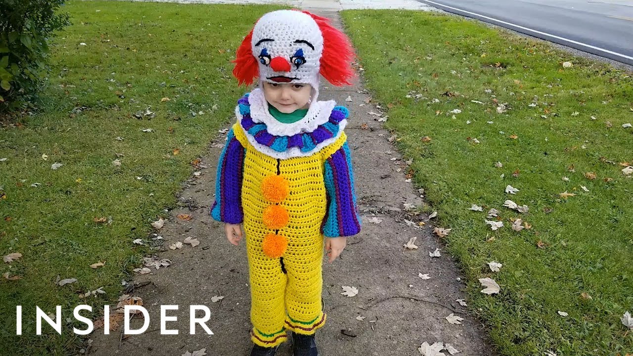Mom Crochets Movie-Inspired Halloween Costumes