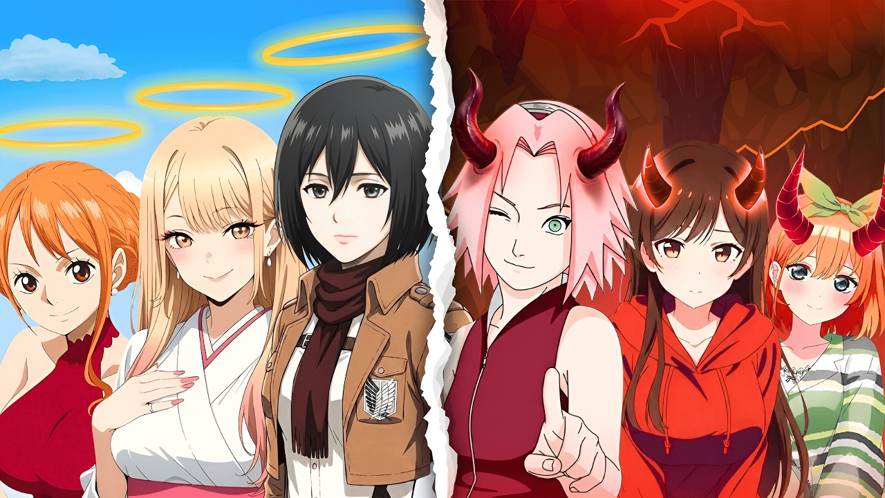 Most loved Vs Most Hated Waifu's In Amine