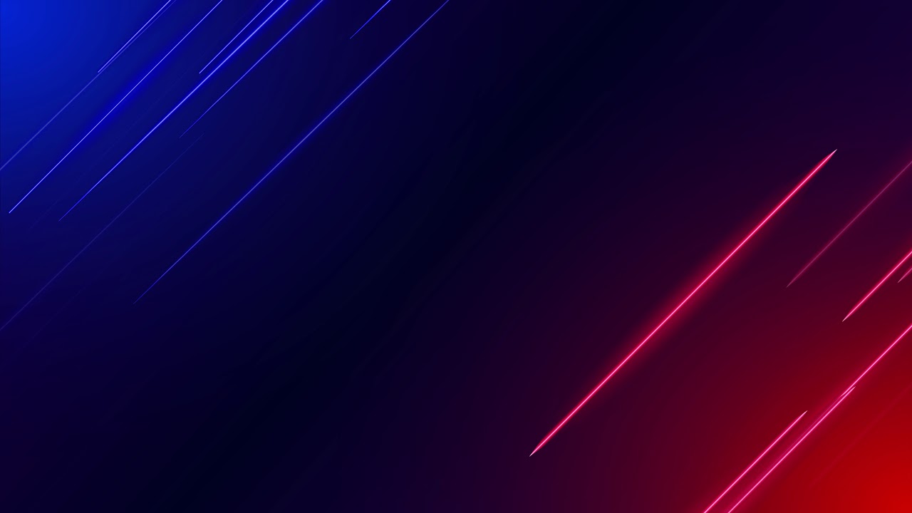 neon animated background video with moving red and blue lines