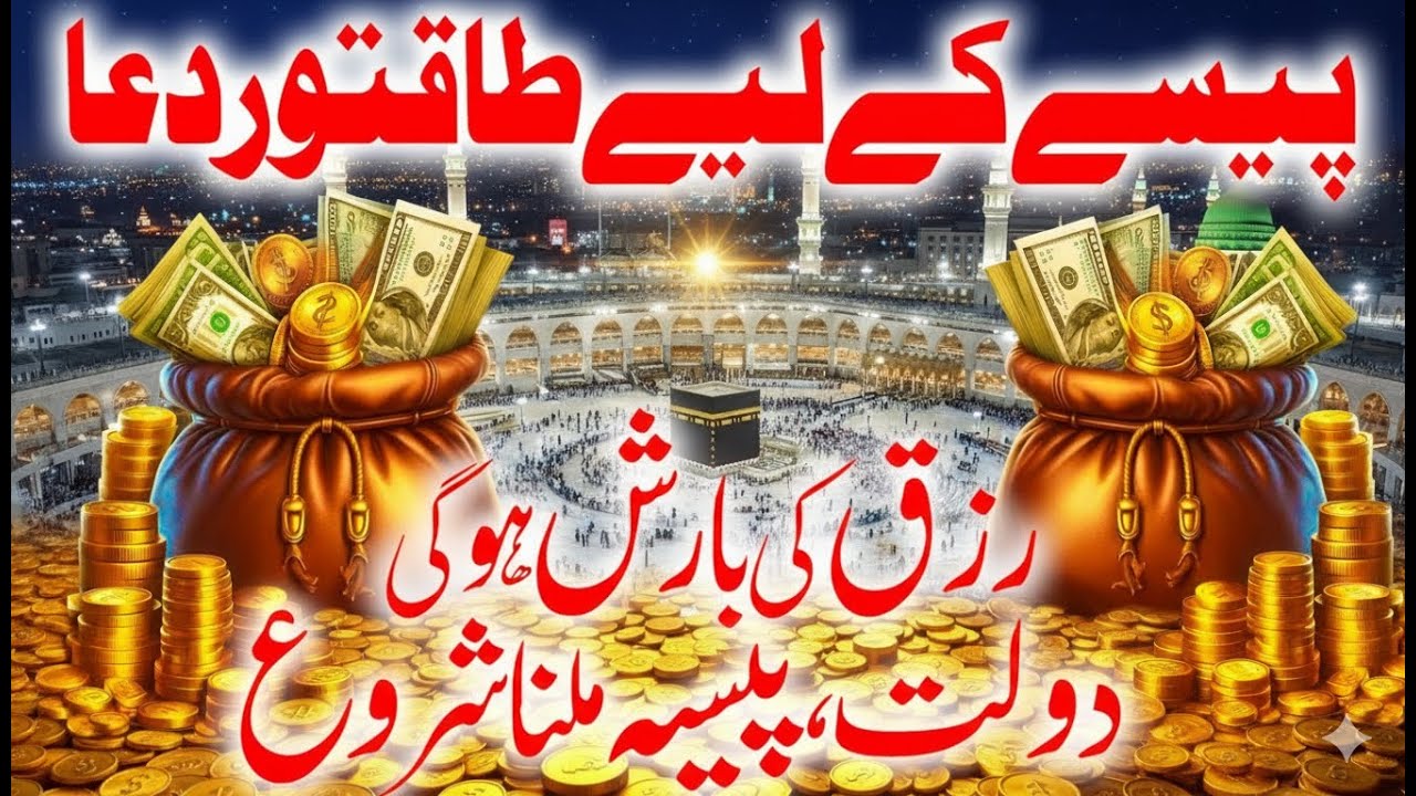 Dua For Rizq I Rizq Me Ghabi Barkat Ki Dua I Arsh Ke Khazano Ki Powerful Dua I Rizq Ki Dua I Wazifa