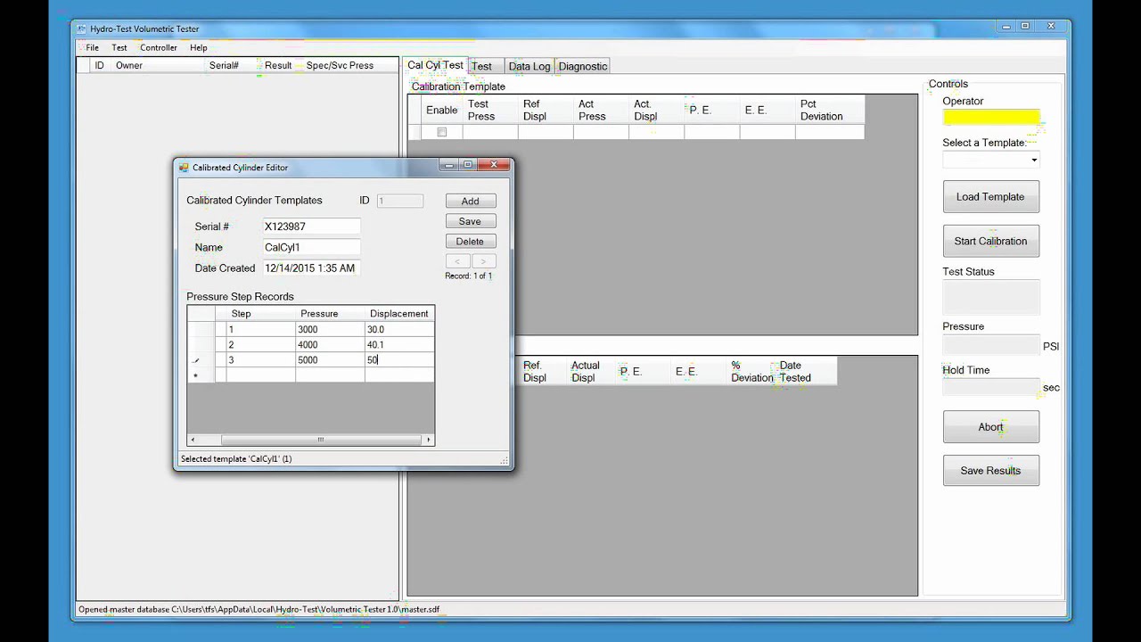 393 507 Test record software