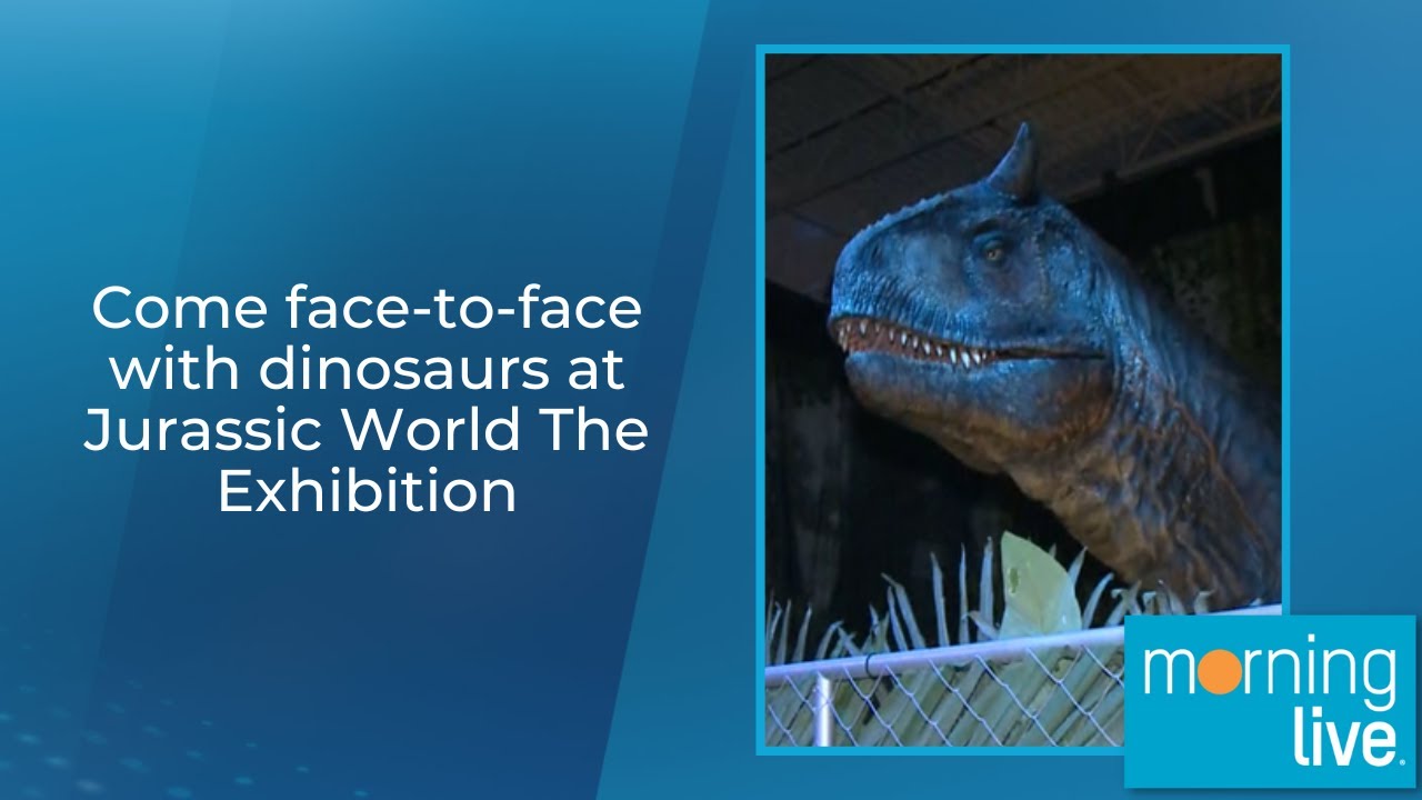 Come face-to-face with dinosaurs at Jurassic World The Exhibition